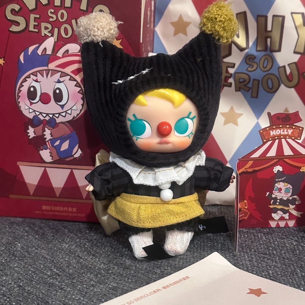 Molly Pop Mart Why So Serious Clown Figure